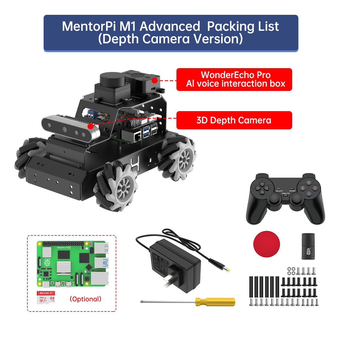 Hiwonder RaspberryPi Robotics kit
