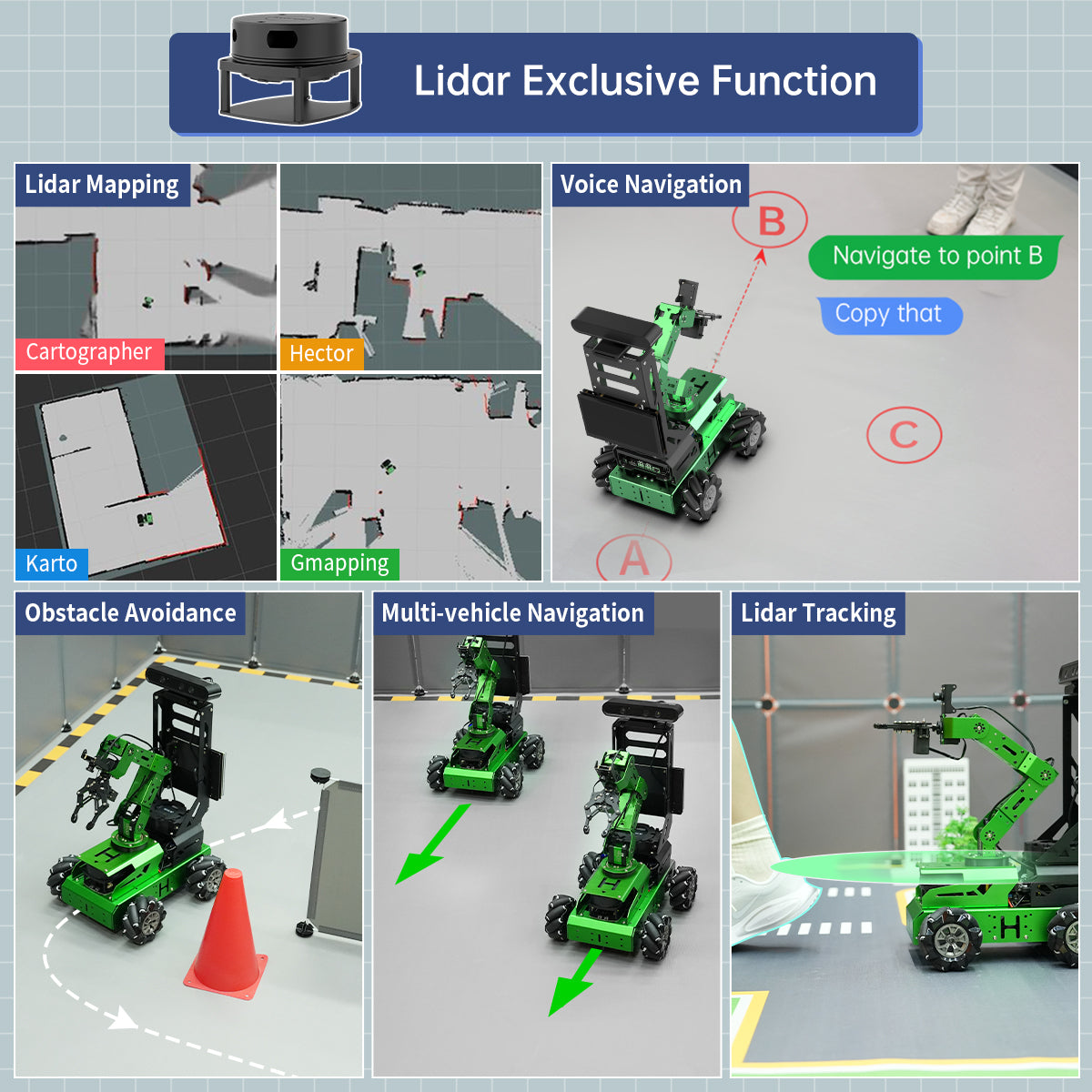 Lidar Exclusive Function