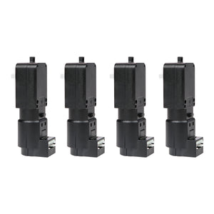 TT Gear Motor Hall Encoder with Plastic Shaft 3V-12V 150RPM Ratio 1:42 Suitable for Robot Car
