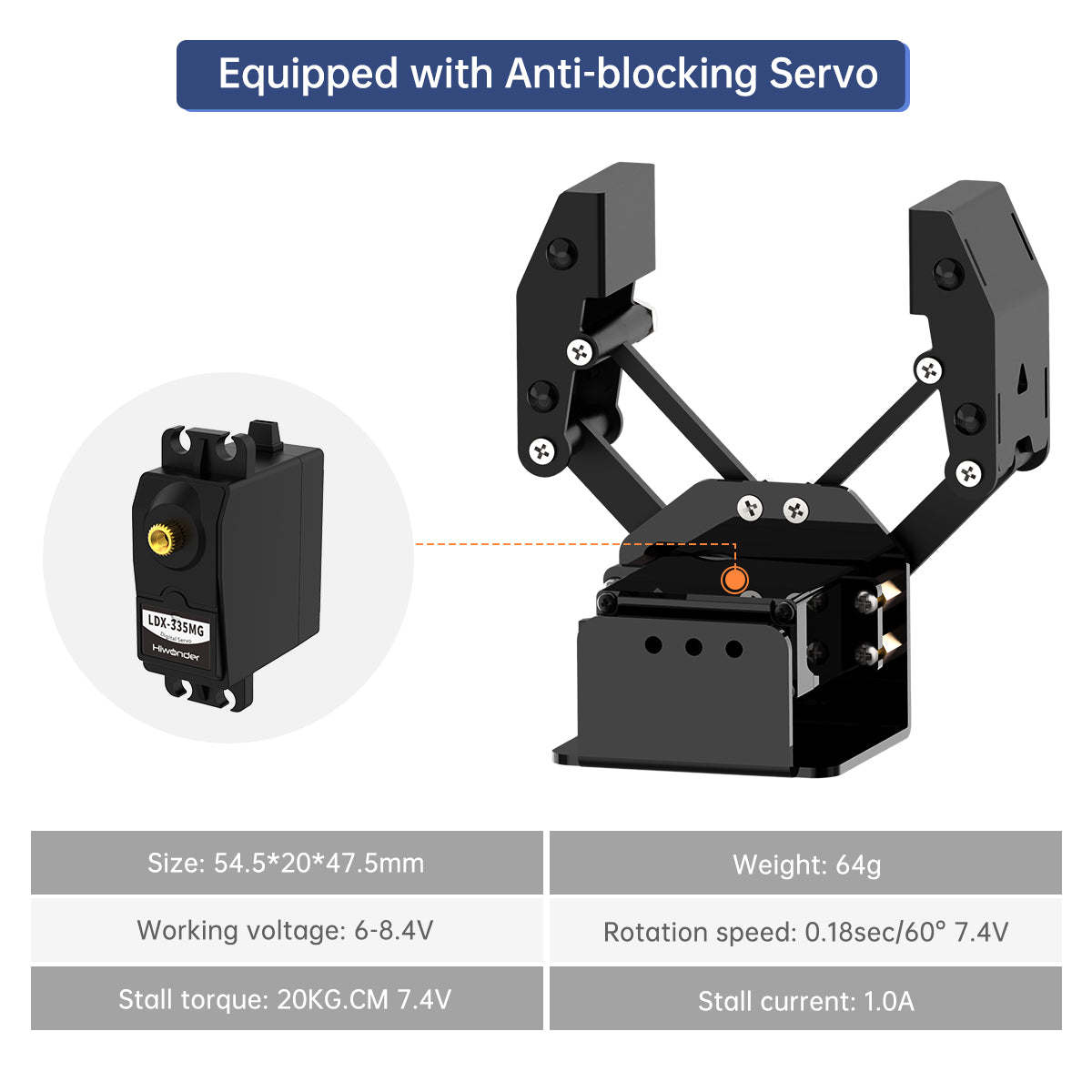 BigClaw Mechanical Gripper for Robot DIY