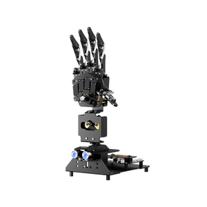 Open-Source Robotic Hand AiHand Powered by micro:bit V2 Programming Educational Robot, Support WonderCam AI Vision Module