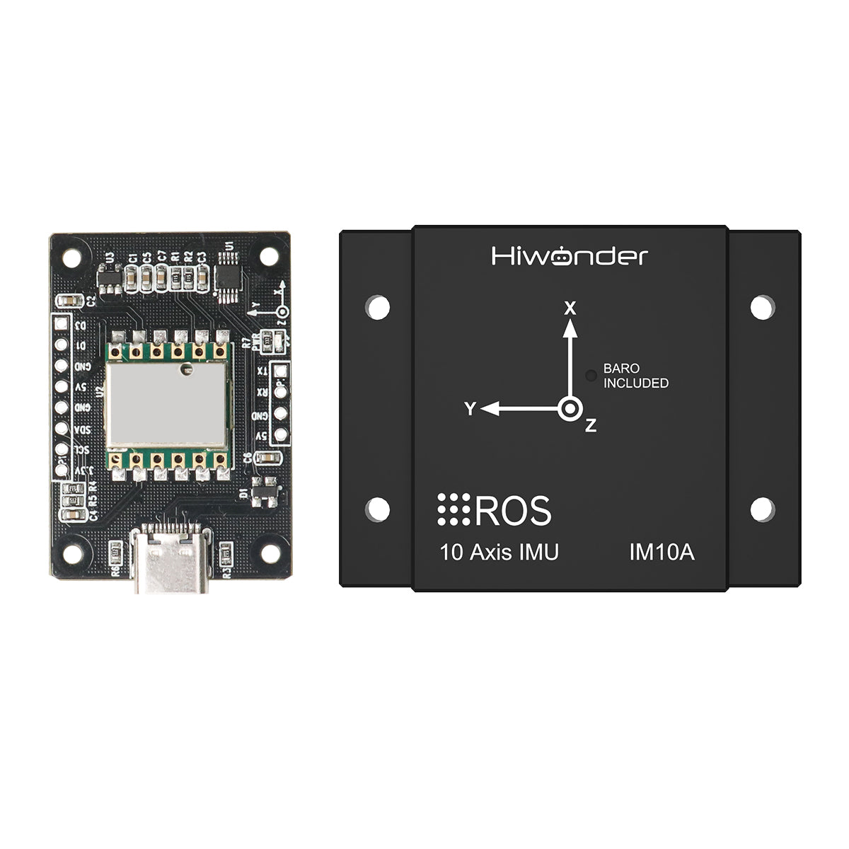 IMU Inertial Navigation Module ROS1/ROS2 Robot MEMS USB Magnetometer 10-axis ARHS Posture Sensor