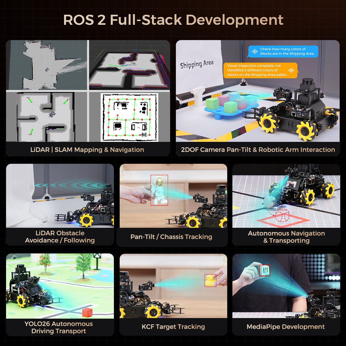 ROS 2 Full-Stack Development