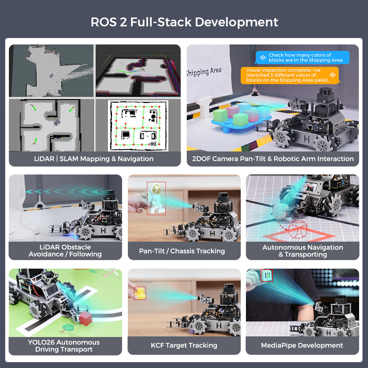 ROS 2 Full-Stack Development