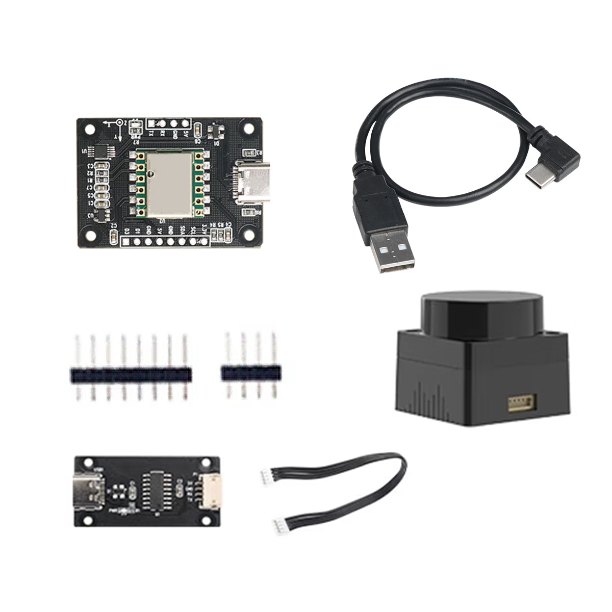 IMU Inertial Navigation Module ROS1/ROS2 Robot MEMS USB Magnetometer 10-axis ARHS Posture Sensor