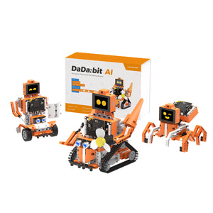 DaDa:bit AI Large Model Kit Programmable Building Block Kit Powered by micro:bit with AI Vision Module Supports Sensor Expansion