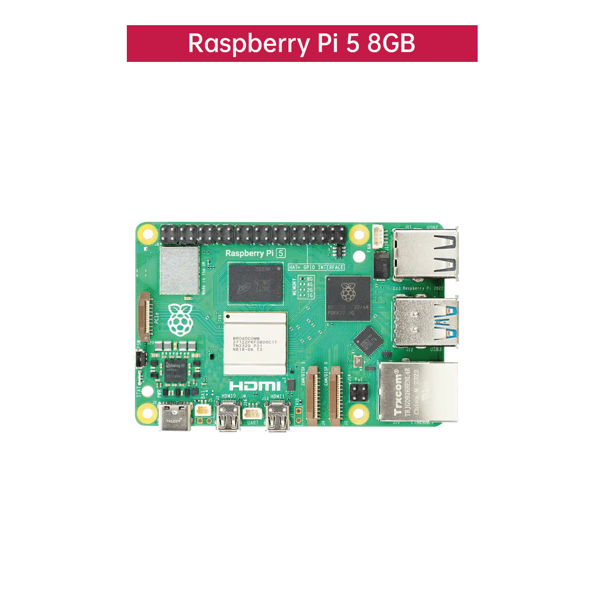 Raspberry Pi 5 4G/8G Controller Python Programming Linux Vision 4B Development Kit Raspberry Pi 5