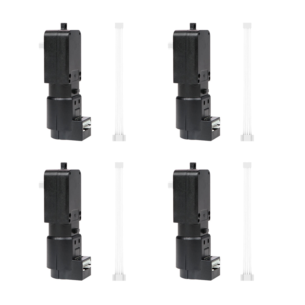TT Gear Motor Hall Encoder with Plastic Shaft 3V-12V 150RPM Ratio 1:42 Suitable for Robot Car