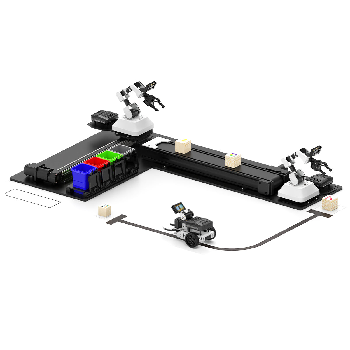 Hiwonder Autonomous Al Sorting System for Education Demonstration Support Scratch and Python