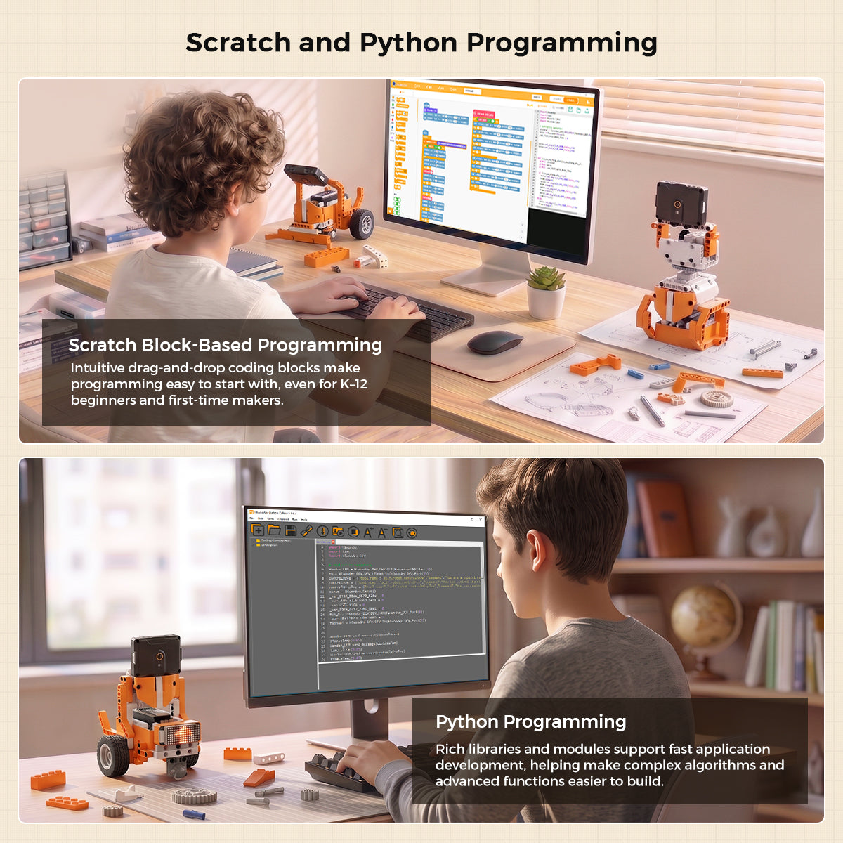 Scratch and Python Programming