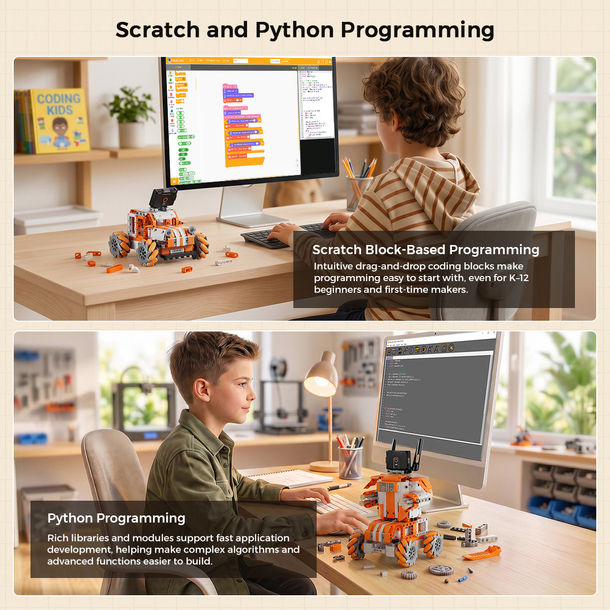 Scratch and Python Programming