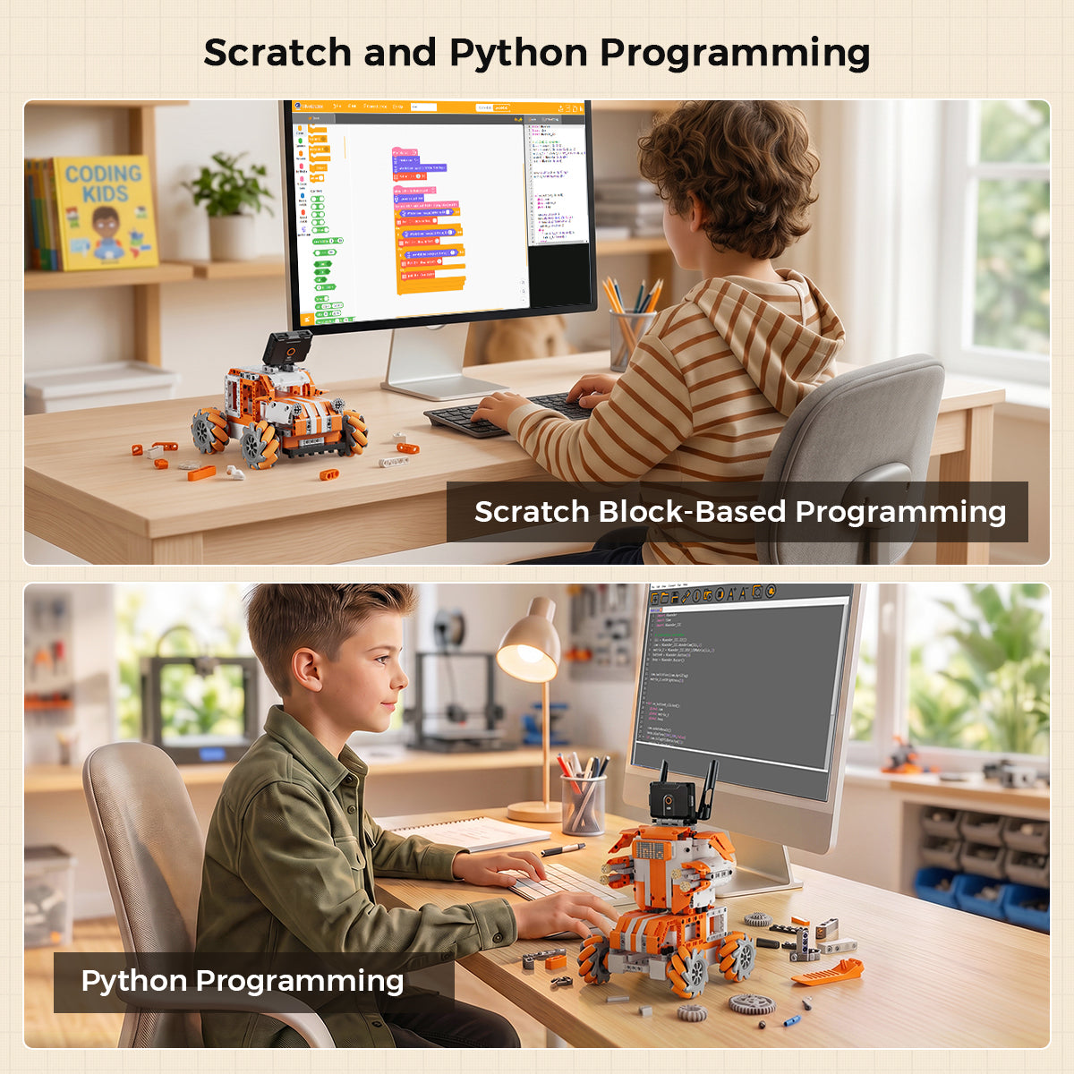 Scratch and Python Programming