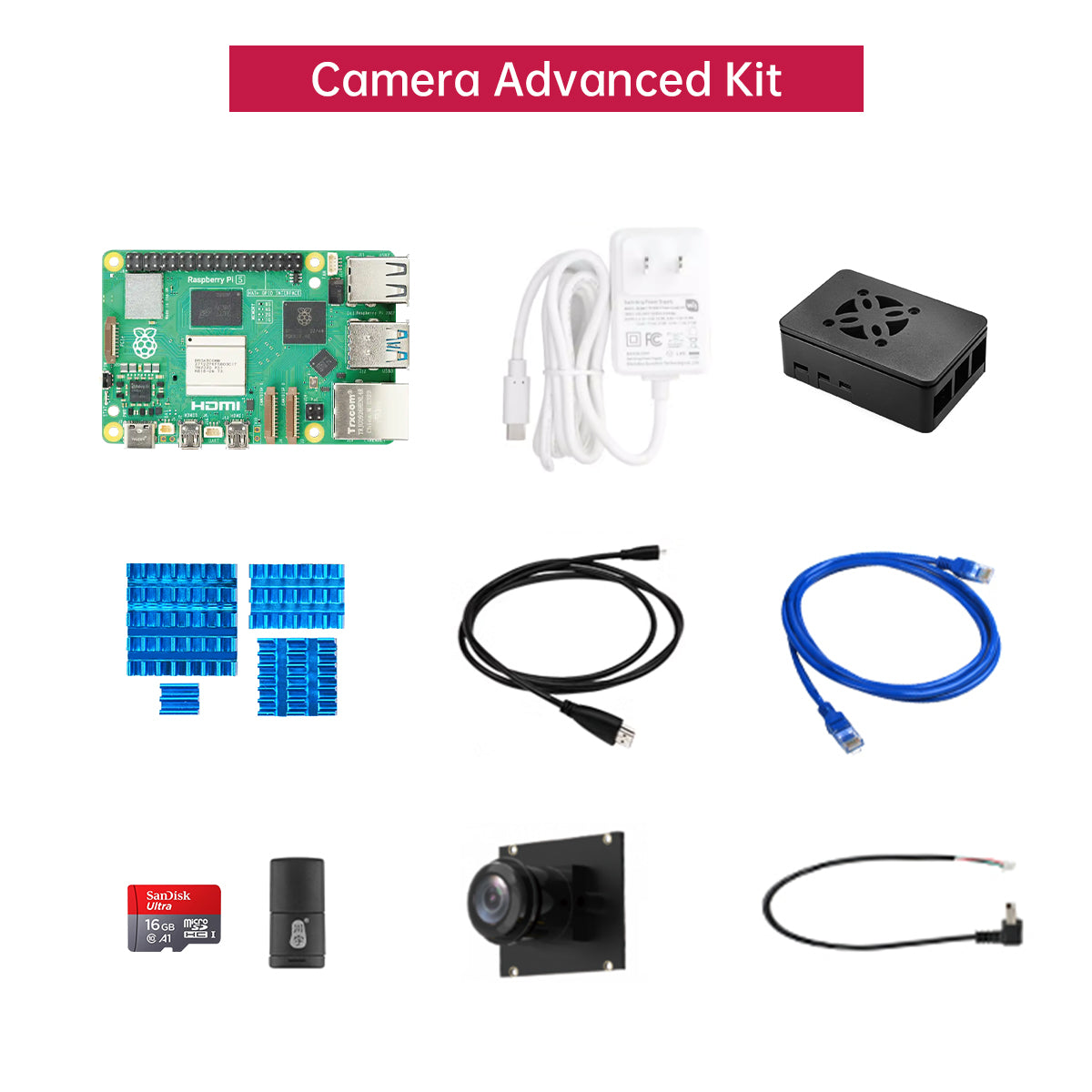 Raspberry Pi 5 4G/8G Controller Python Programming Linux Vision 4B Development Kit Raspberry Pi 5