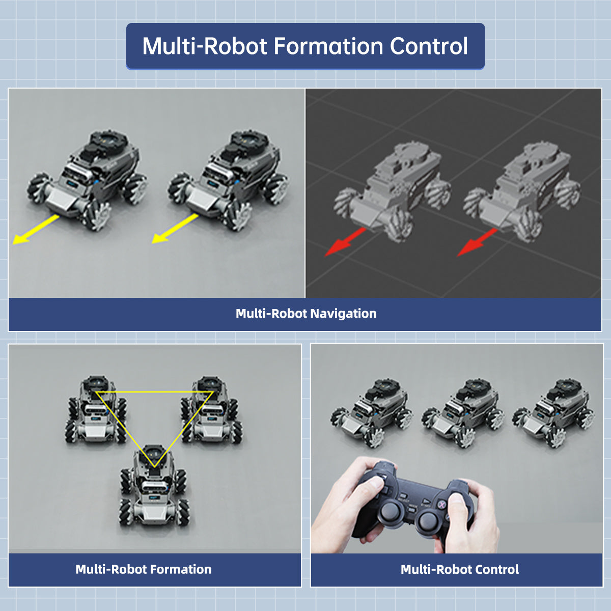 ROSOrin: 6-mic array for voice pickup, sound localization, and cloud-powered voice control with LiDAR navigation