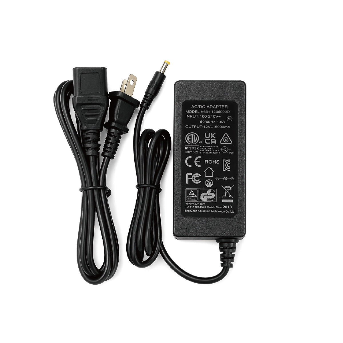 Power Supply Adapter for Robot Arm DC Plug 12V 5A