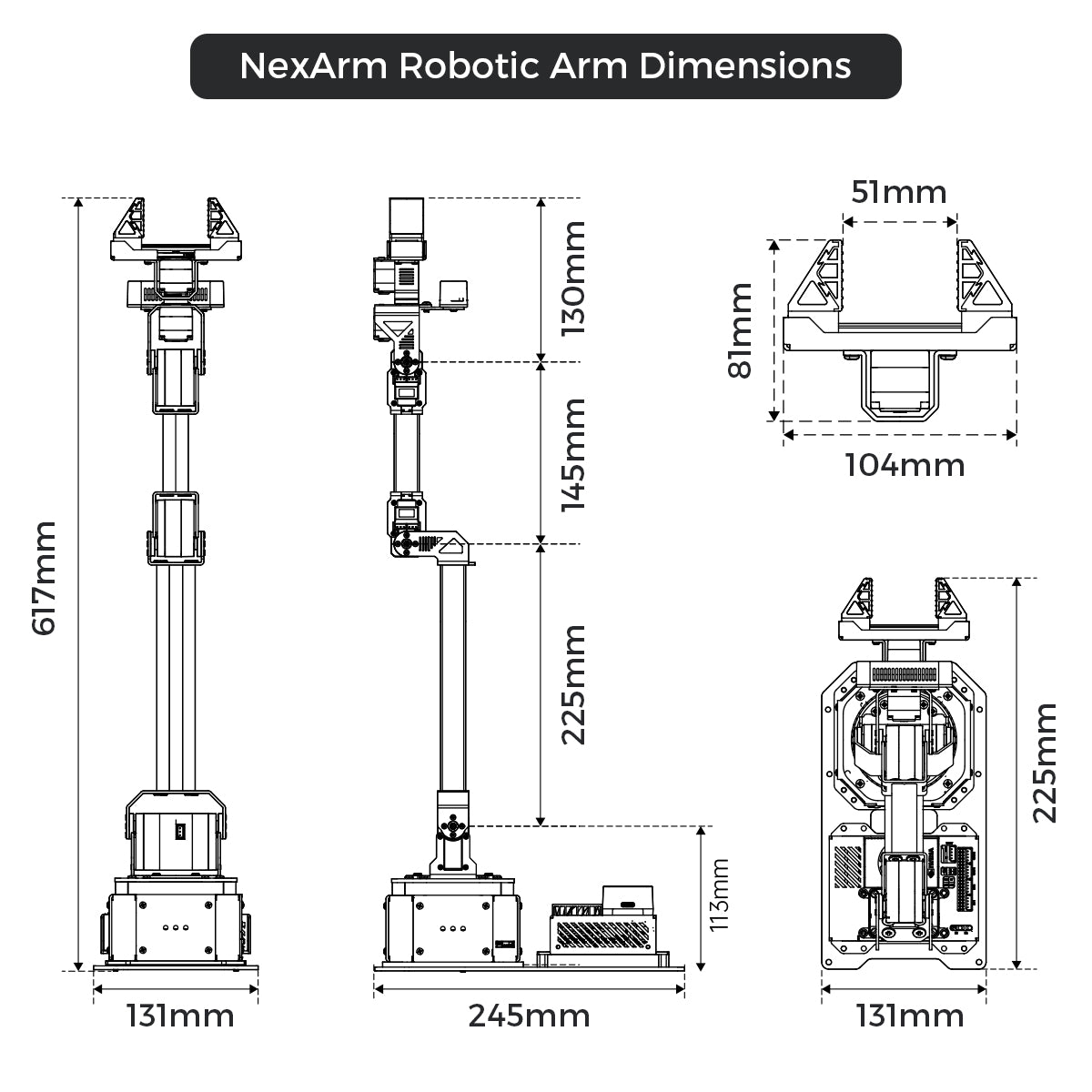 Hiwonder NexArm ROS Dual-Arm Conveyor Development Kit, Jetson Nano Robotic Arm with 3D Vision and Large AI Model, ROS Robot