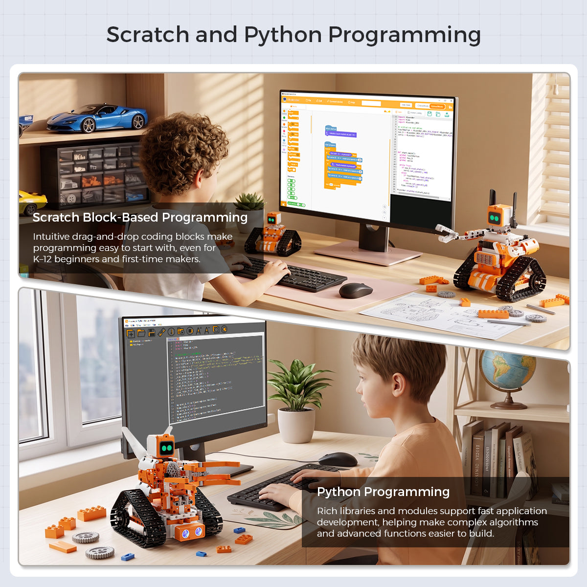 Scratch and Python Programming