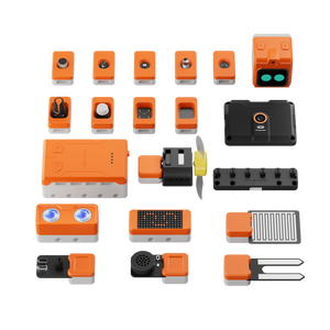 ESP32 Controller LEGO-Compatible 20-IN-1 Sensors Kit with Tutorial Smart Chat LLM AI Module, AI Voice & Camera Control