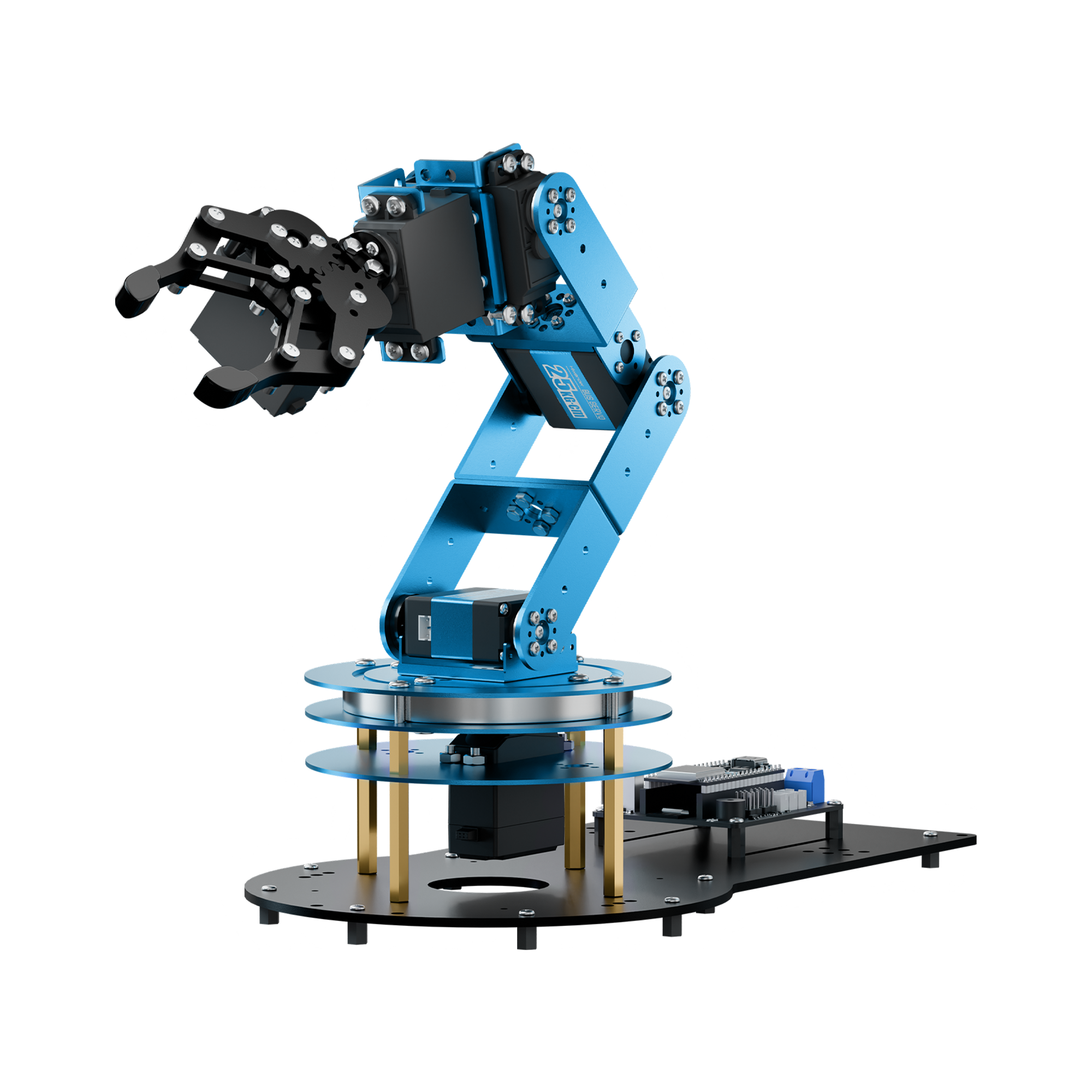 Hiwonder LeArm AI Desktop Robot Arm with AI Vision & Voice Interaction, Support Arduino Programming & Sensor Expansion