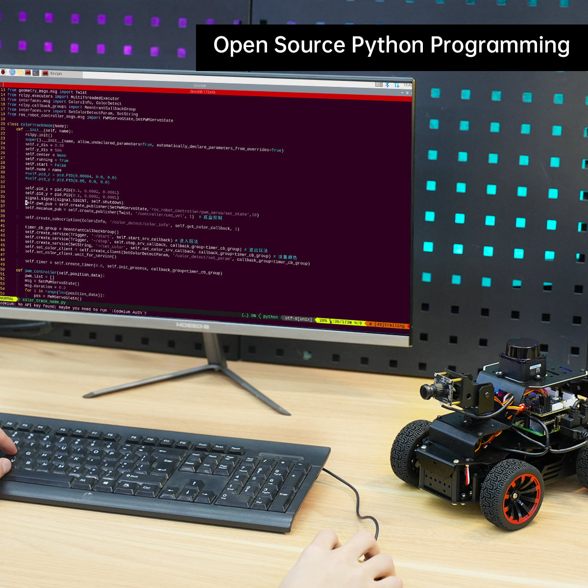 Programmable robot car