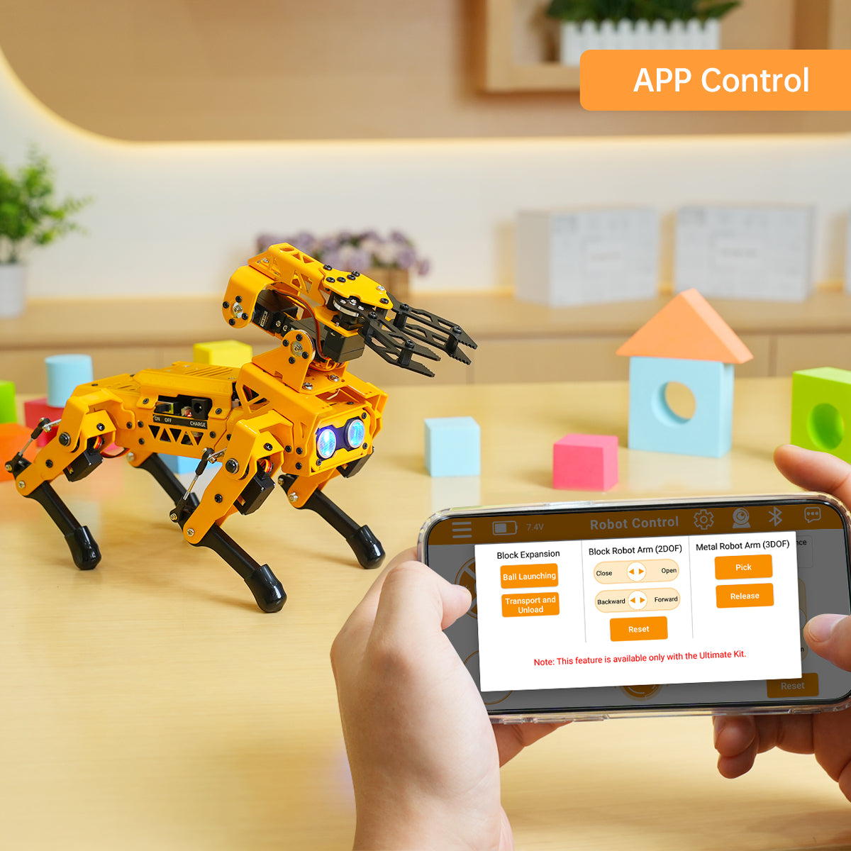 Dog Robot Cat Arduino Hiwonder MechDog Pro Open-Source AI Robot