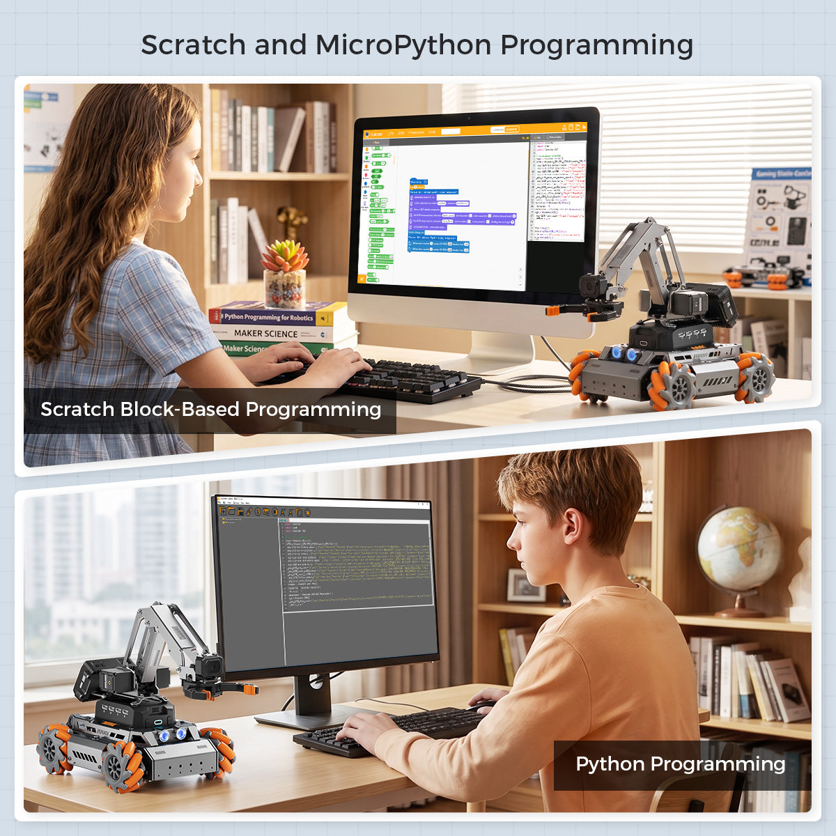 Scratch and MicroPython Programming