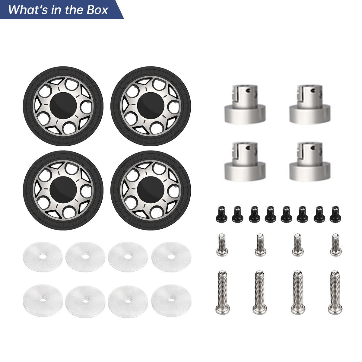 Solid Rubber Tire 100mm High Load-bearing and Wear-resistant Tire Robot Motor AGV Intelligent Car Tire