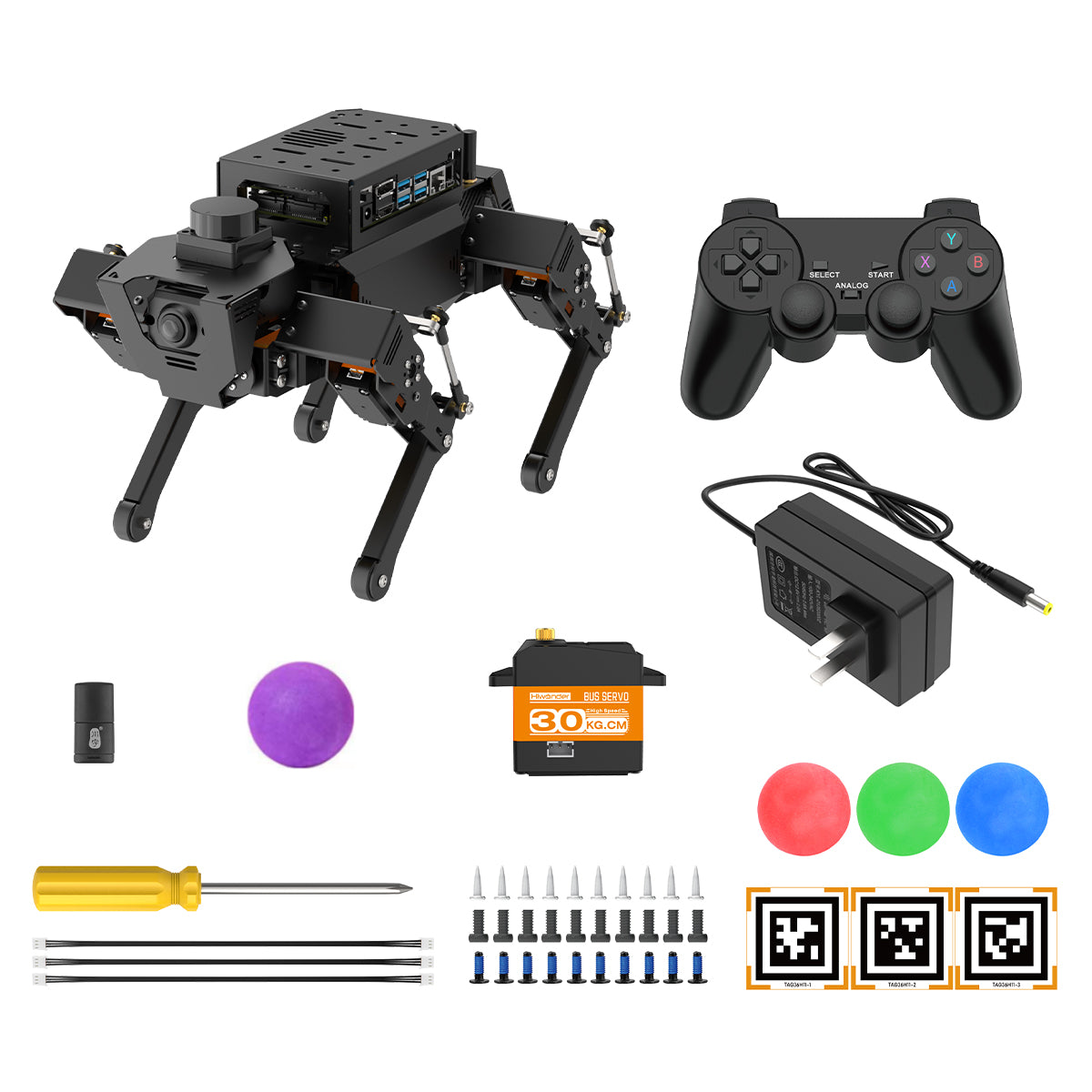 ROSPug Quadruped Bionic Robot Dog Powered by Jetson Nano ROS Open Sour ...