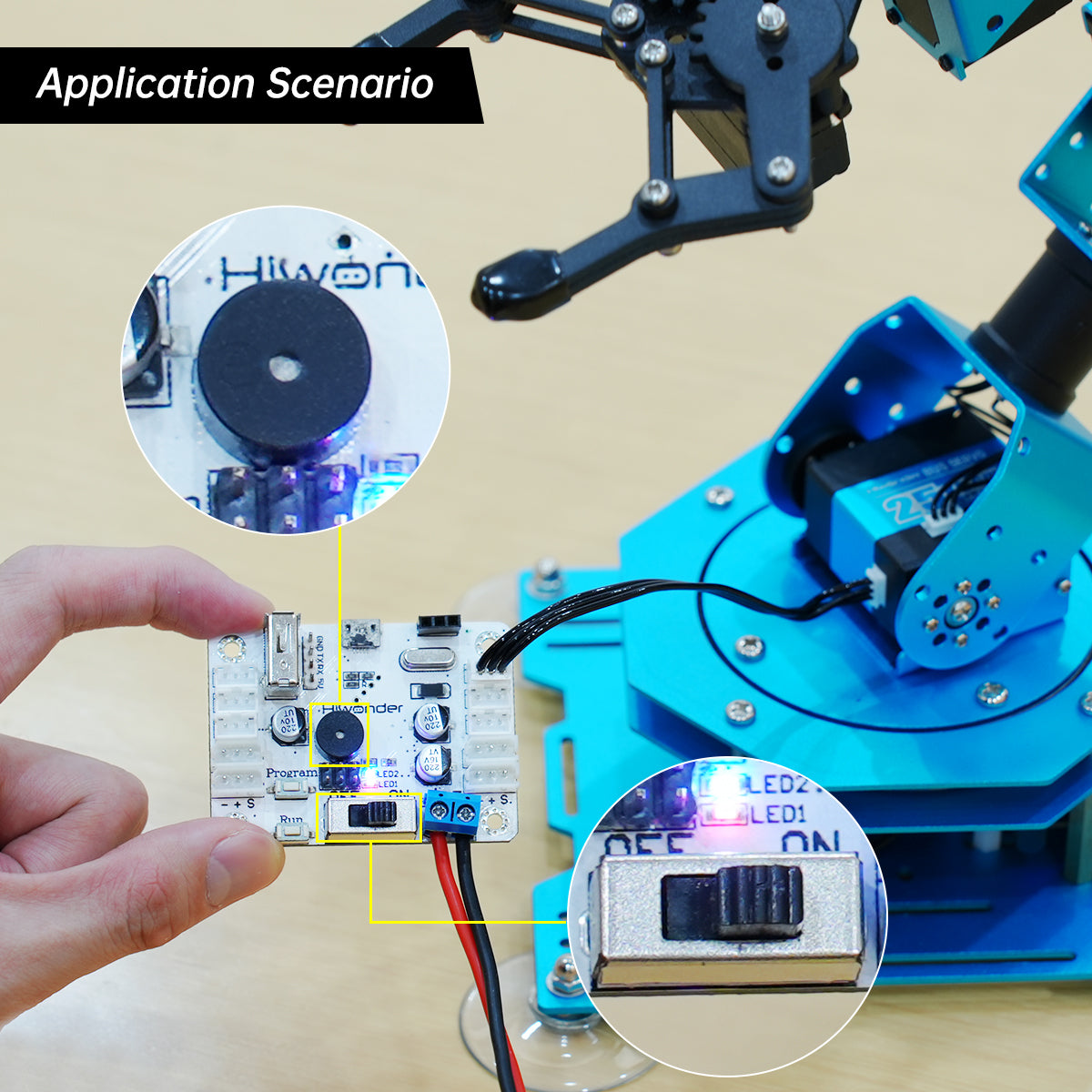 Serial Bus Servo Controller: Hiwonder Serial Bus Servo Controller Communication Tester