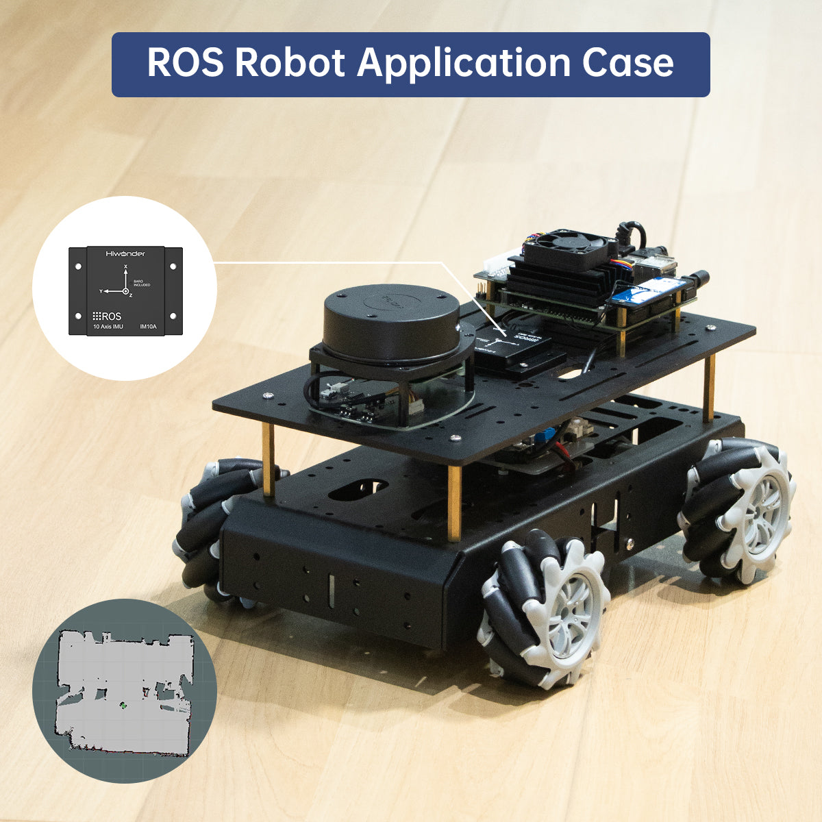 IMU Inertial Navigation Module ROS1/ROS2 Robot MEMS USB Magnetometer 10-axis ARHS Posture Sensor