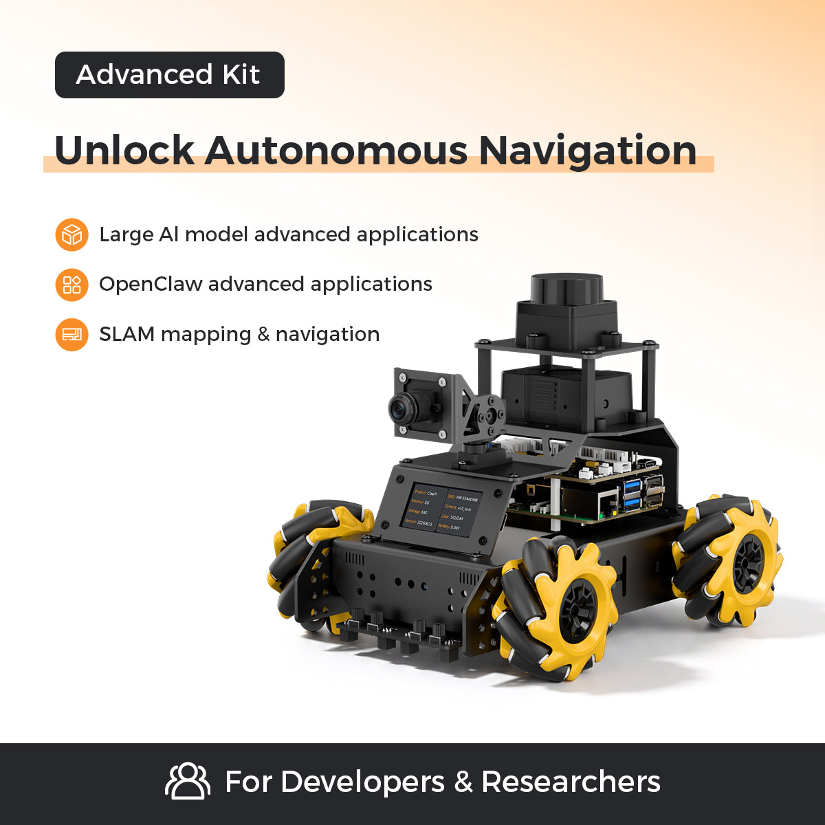Advanced Kit Unlock Autonomous Navigation