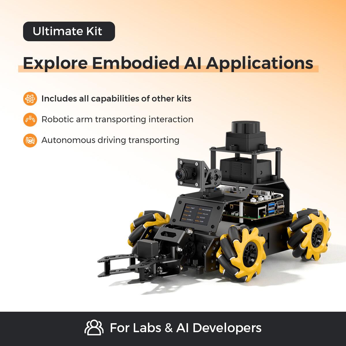 Ultimate Kit Explore Embodied Al Applications