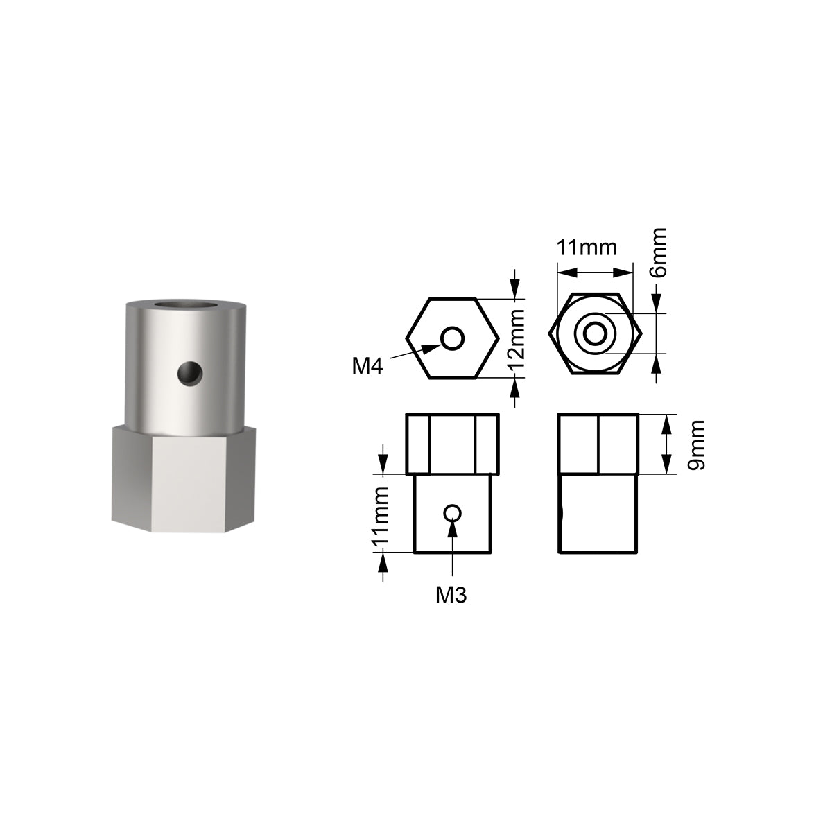 Mecanum Omnidirectional Wheel, Metal Coupling Motor, ROS Robot Universal Wheel, Smart Car Tire