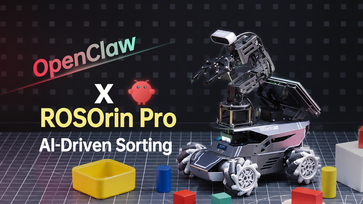 Powered by OpenClaw🦞, ROSOrin Pro delivers real-time Active Response