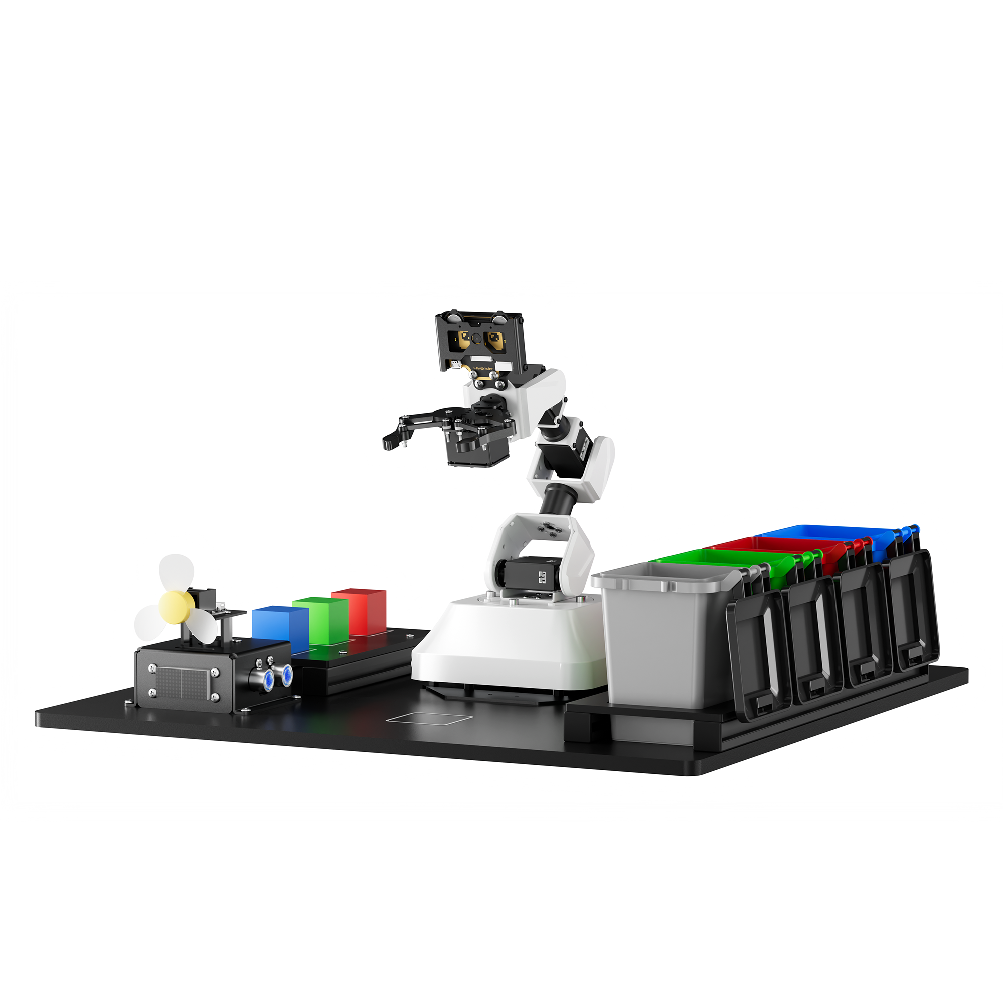 Hiwonder AiArm Vision Robot Arm Kit for Education Demonstration Support Scratch and Python