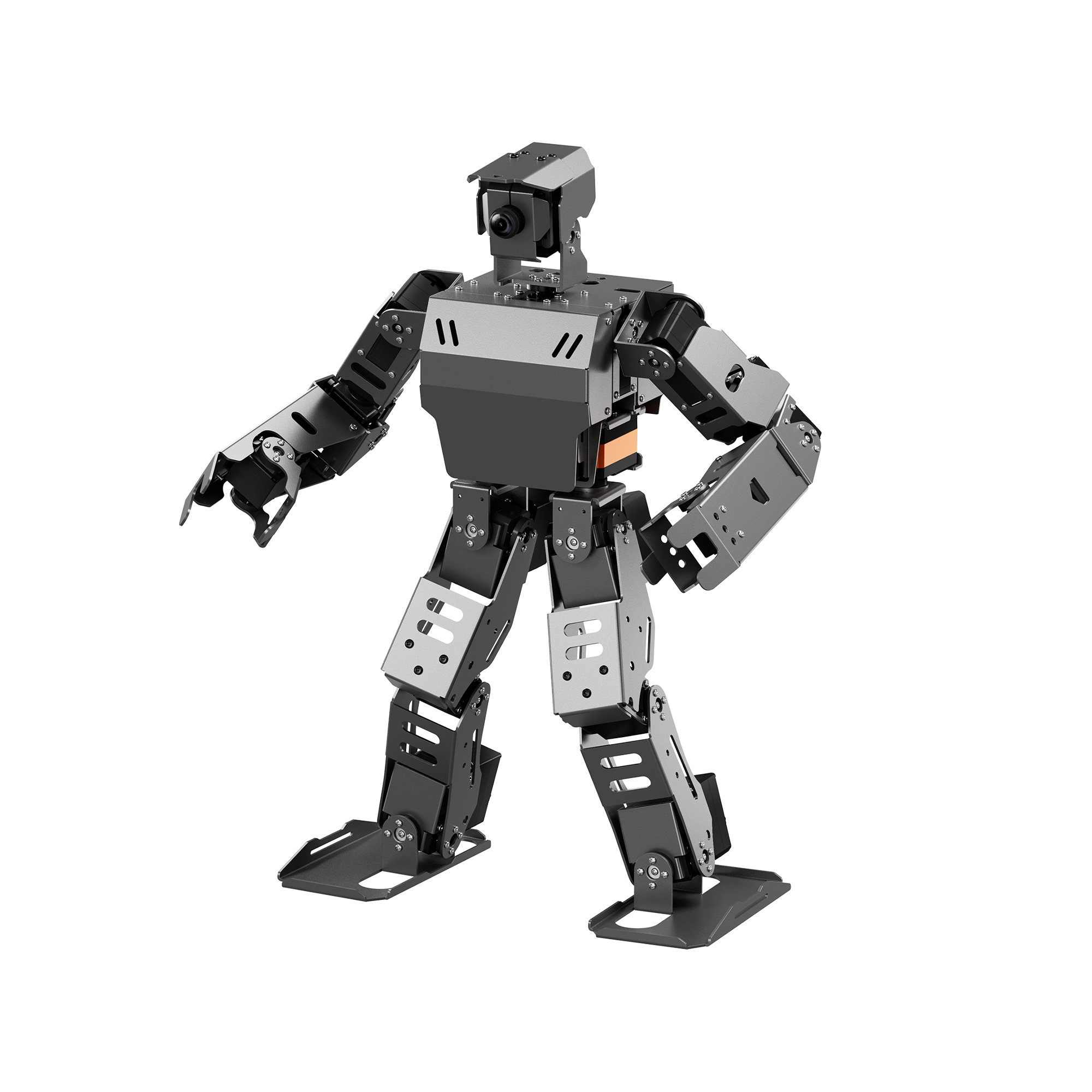 Hiwonder AiNex Biped Humanoid Robot Raspberry Pi Vision AI Kit Powered by ROS Inverse Kinematics Algorithm