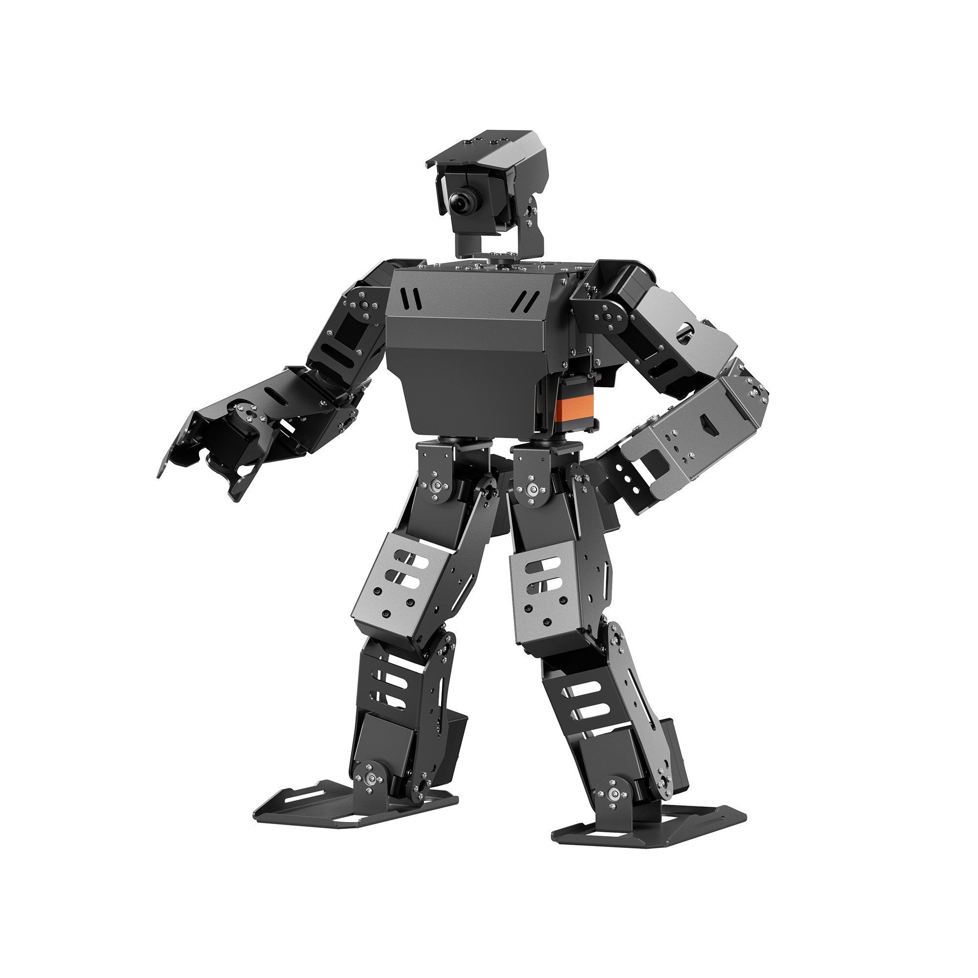 Hiwonder AiNex Biped Humanoid Robot Raspberry Pi Vision AI Kit Powered by ROS Inverse Kinematics Algorithm