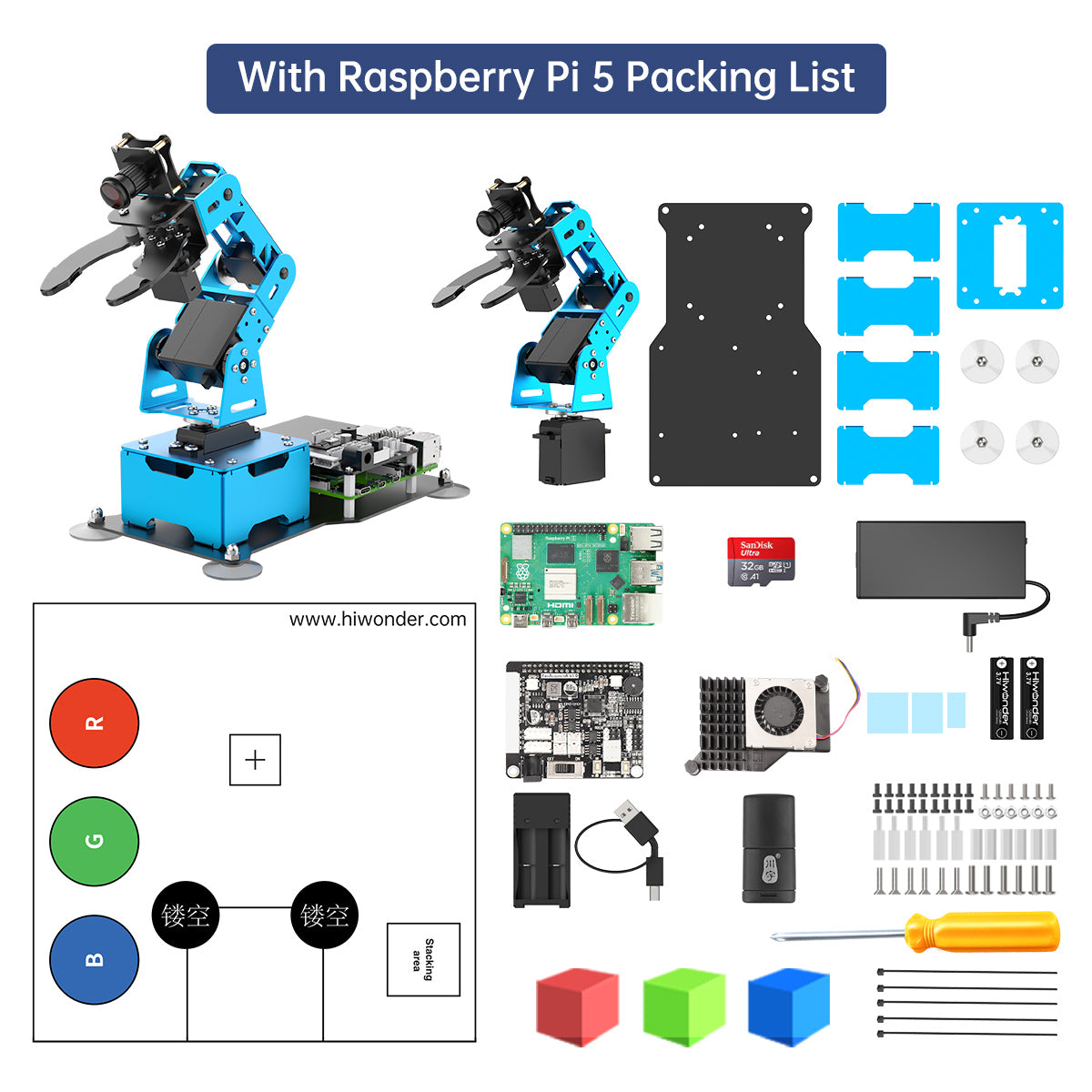 Hiwonder RaspberryPi Robotics kit