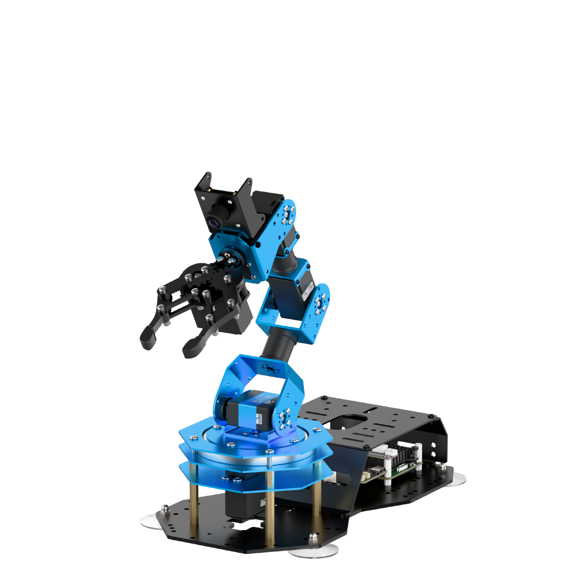 Hiwonder ArmPi FPV AI Vision Raspberry Pi 5 ROS Robotic Arm with Python Open Source