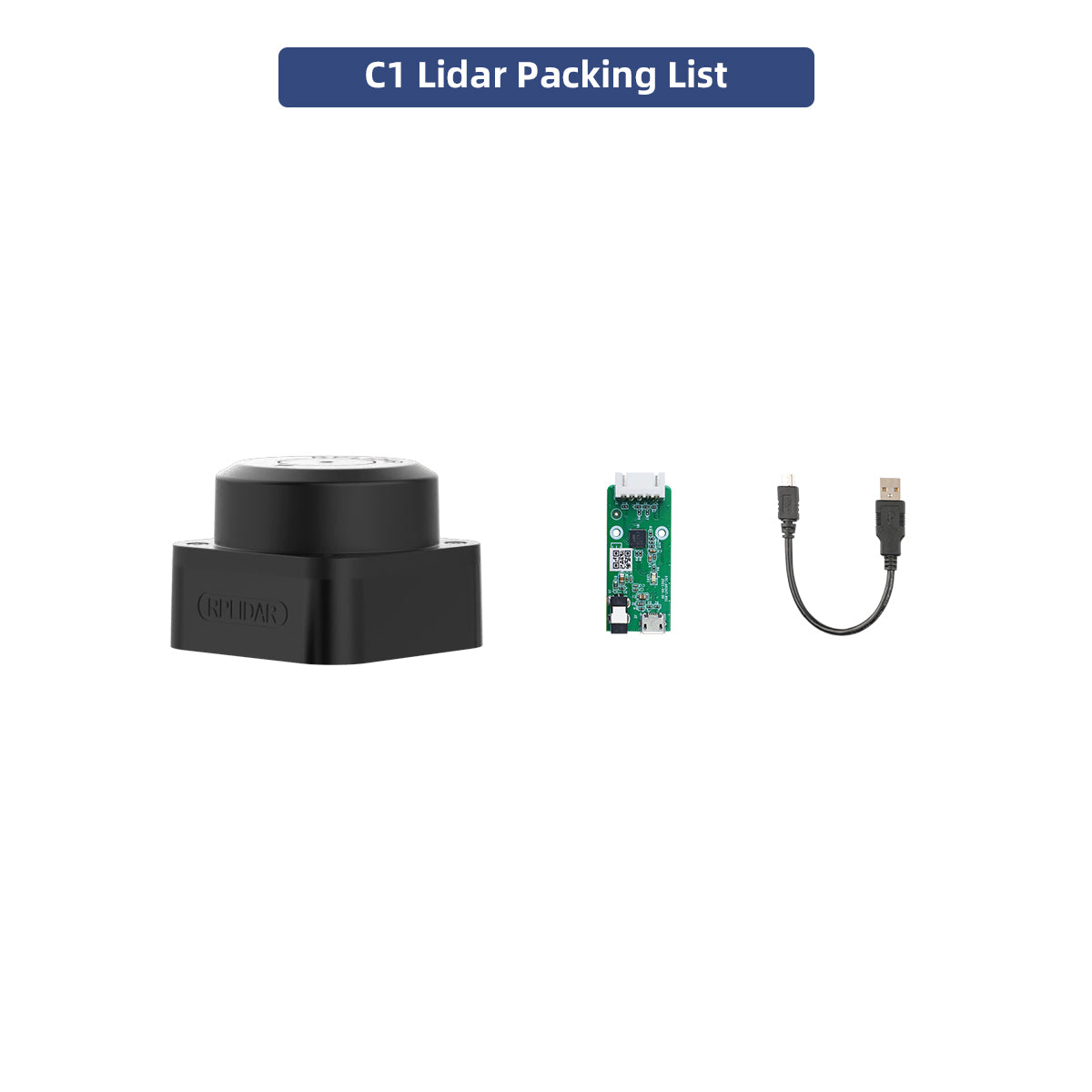 C1 Lidar Packing List