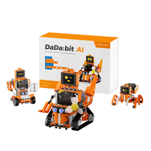 DaDa:bit AI Large Model Kit Programmable Building Block Kit Powered by micro:bit with AI Vision Module Supports Sensor Expansion