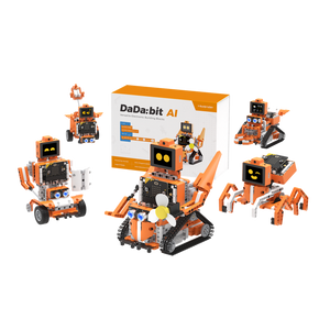 DaDa:bit AI Large Model Kit Programmable Building Block Kit Powered by micro:bit with AI Vision Module Supports Sensor Expansion
