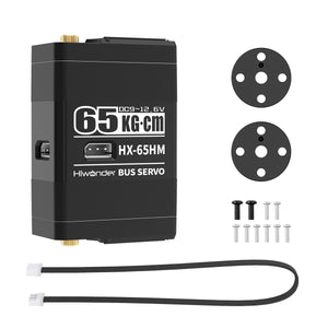 Hiwonder HX-65HM Intelligent Serial Bus Servo Full Metal Gear 65KG High Torque 0-360° Precision Control