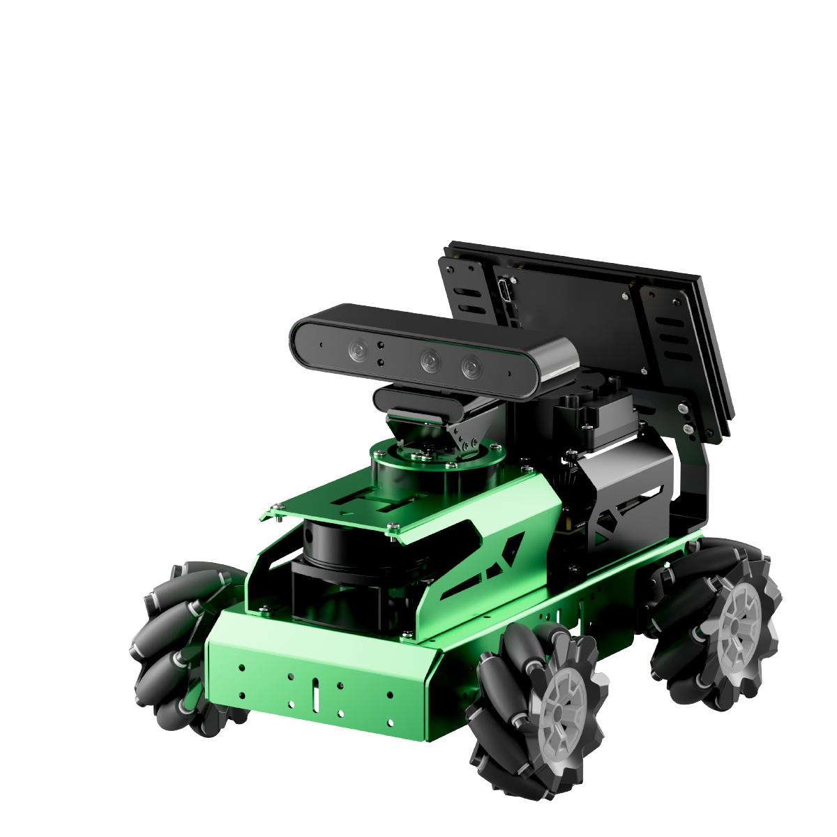 Hiwonder JetAuto AI Robot Kit, NVIDIA Jetson/Raspberry Pi 5 Powered ROS Educational Robot with OpenClaw & Multimodal AI Model (ChatGPT...), Voice Control, SLAM & AI Vision