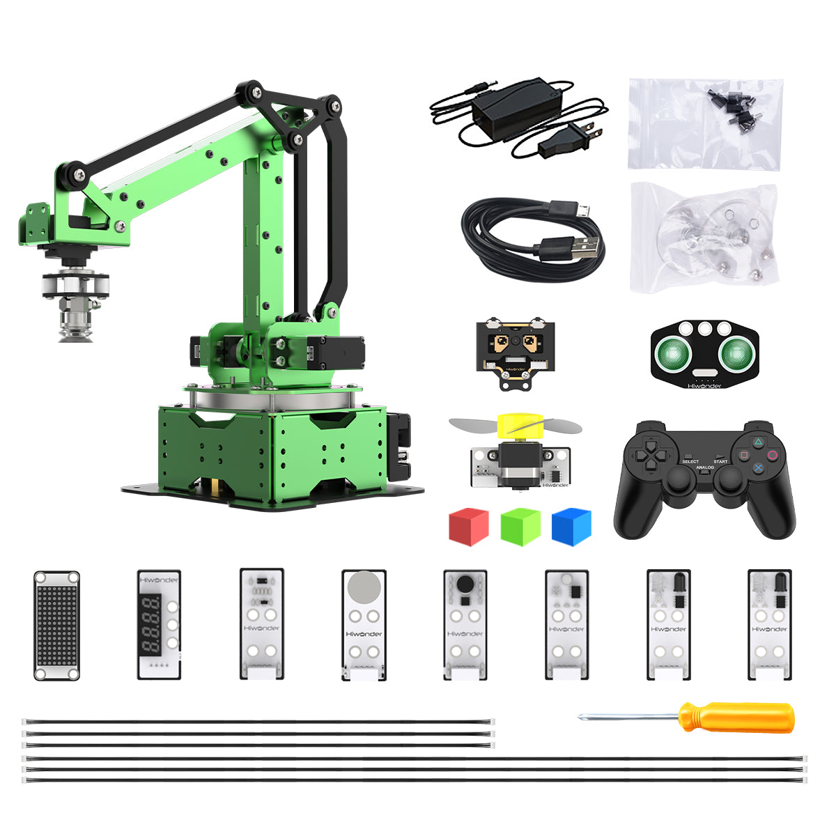 Hiwonder MaxArm Open Source Robot Arm Powered by ESP32 Support Python and Arduino Programming Inverse Kinematics Learning