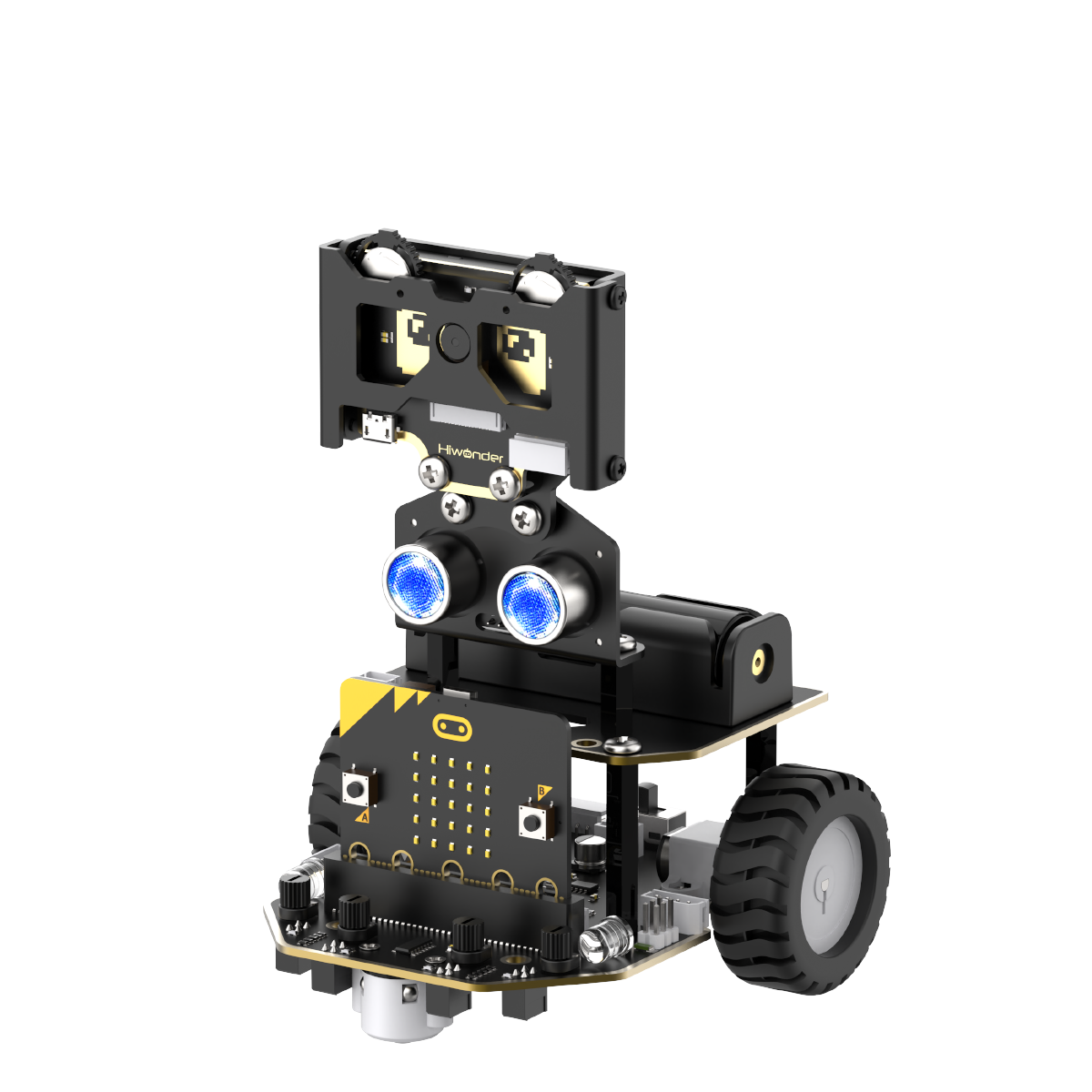 AI Vision Robot Nexbit, micro:bit Programming Educational Robot, Support WonderCam Smart Vision Module