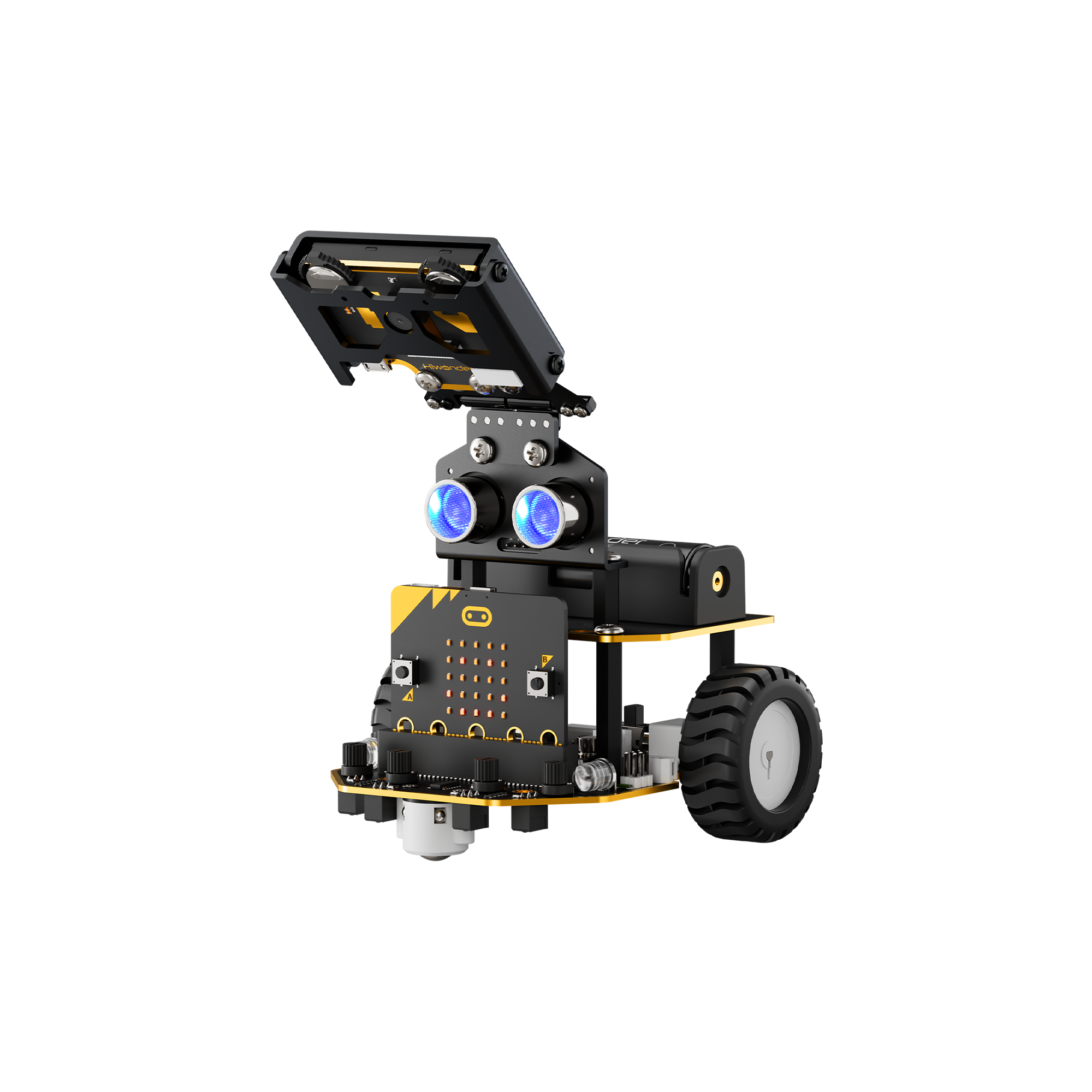 AI Vision Robot Nexbit, micro:bit Programming Educational Robot, Support WonderCam Smart Vision Module