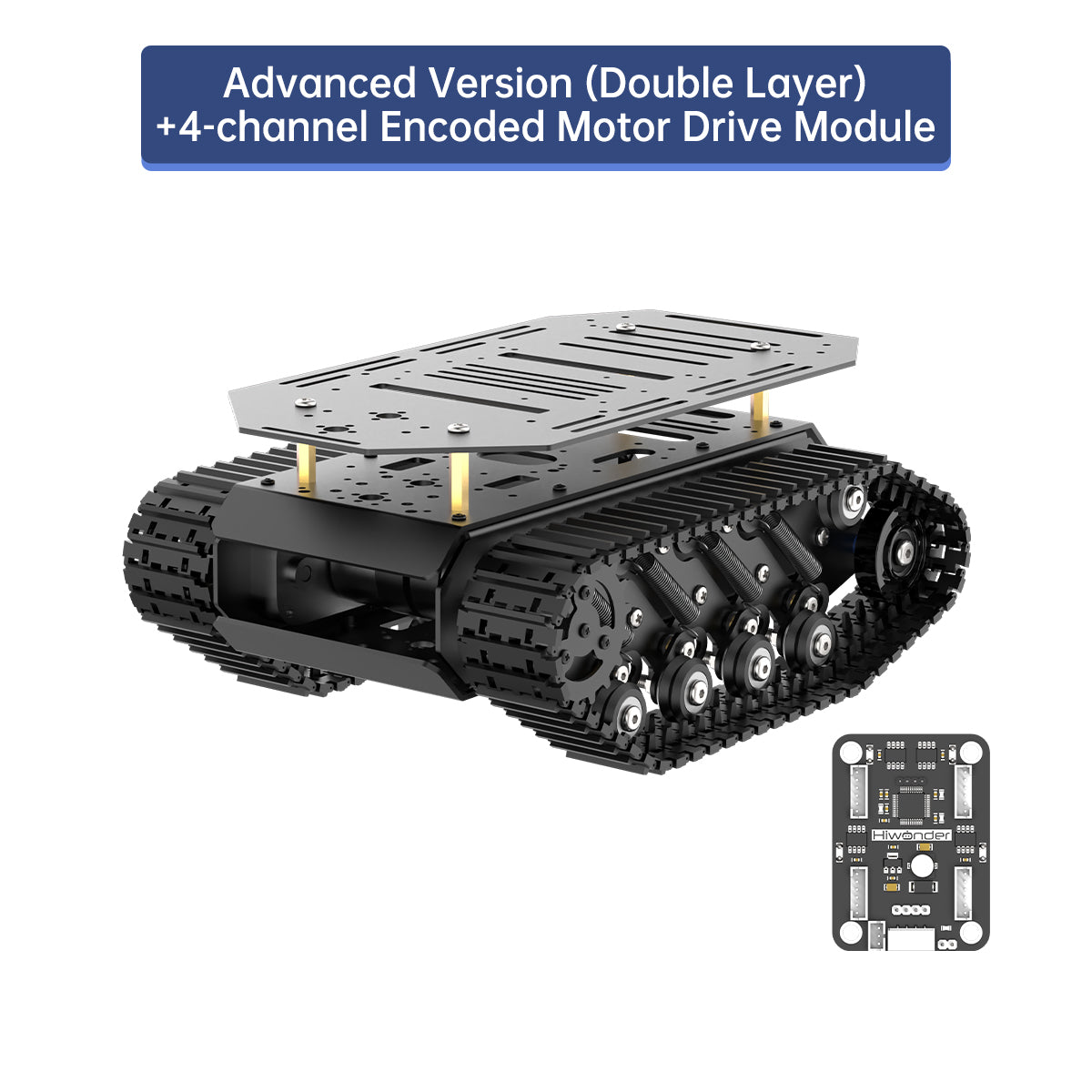 Advanced Version (Double Layer)+4-channel Encoded Motor Drive Module