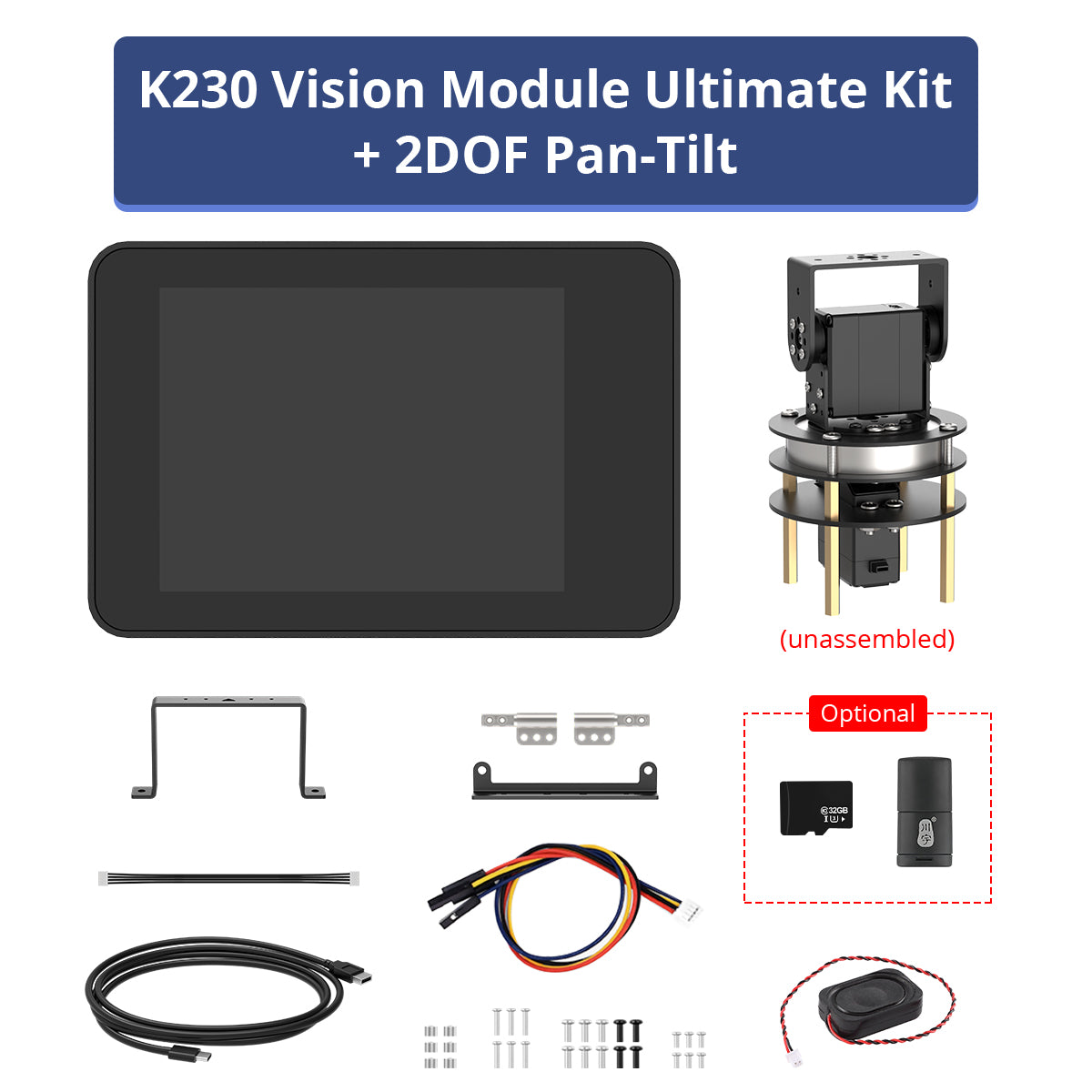 K230 Vision Module 4-Channel Encoder Motor Driver with Onboard Voltage Regulation Circuit ...