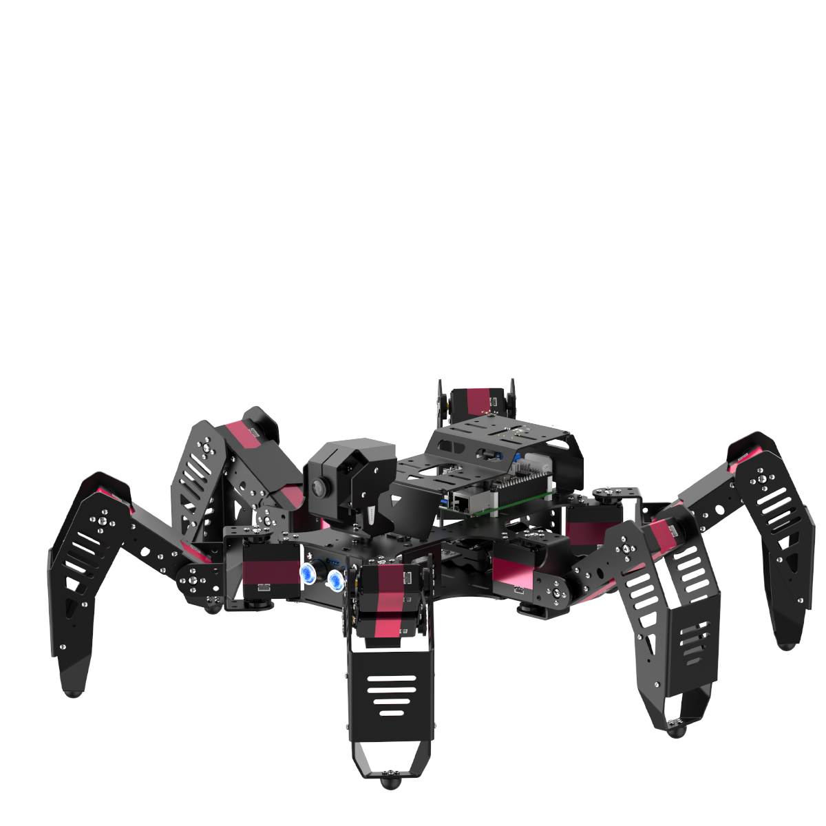 Hiwonder SpiderPi: AI Intelligent Visual Hexapod Robot Powered by Raspberry Pi 5
